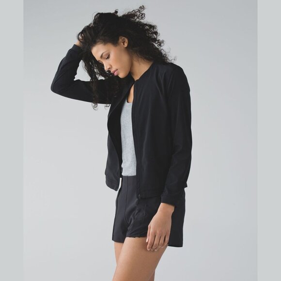 Lululemon Athletica Black &go Endeavor Short Size 4 - 2862 - Picture 4 of 12